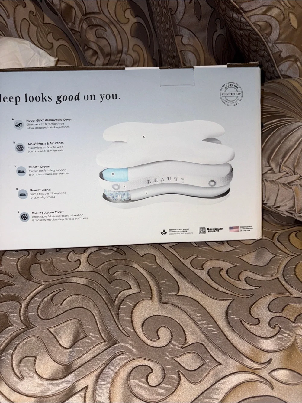 Bedgear Beauty Performance Pillow - White
